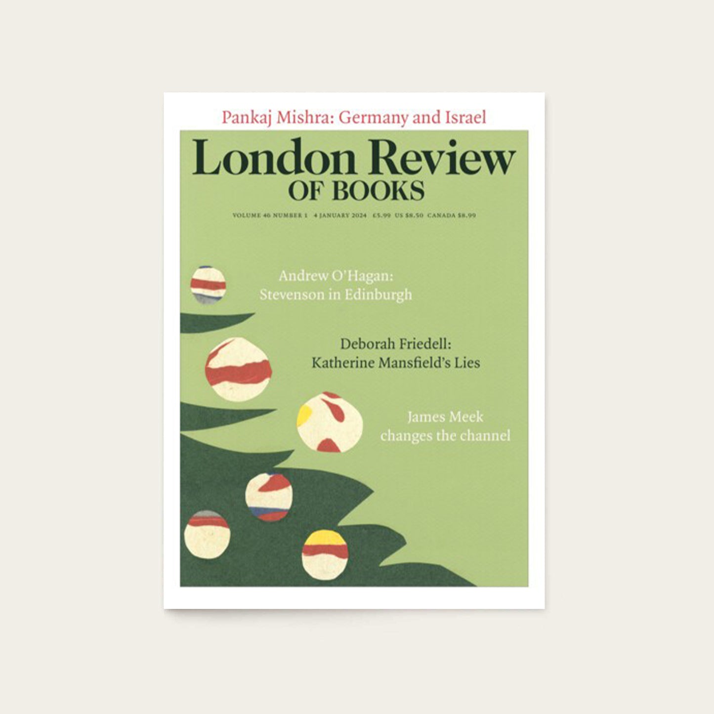 LRB Back Issues: 2024