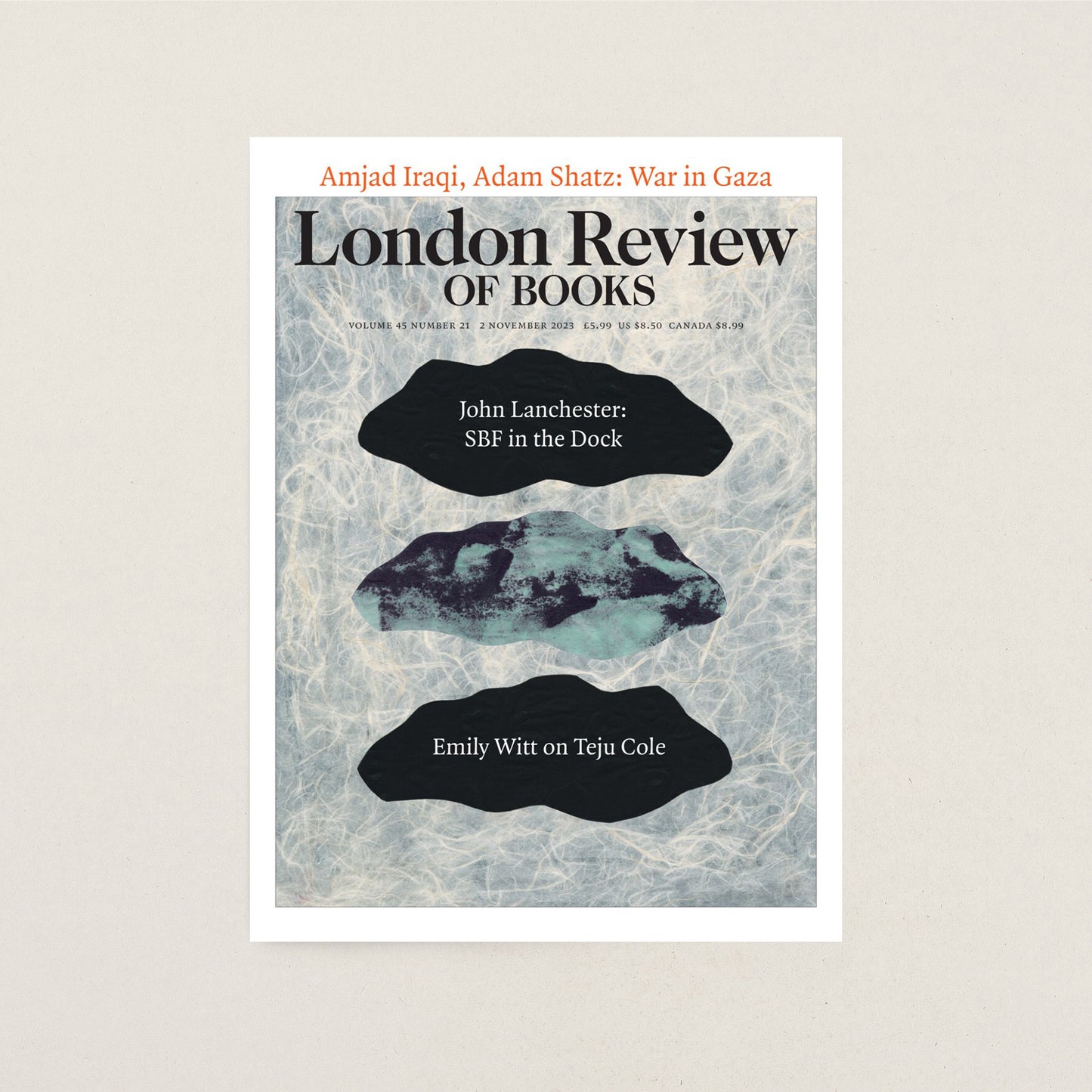 LRB Back Issues: 2023