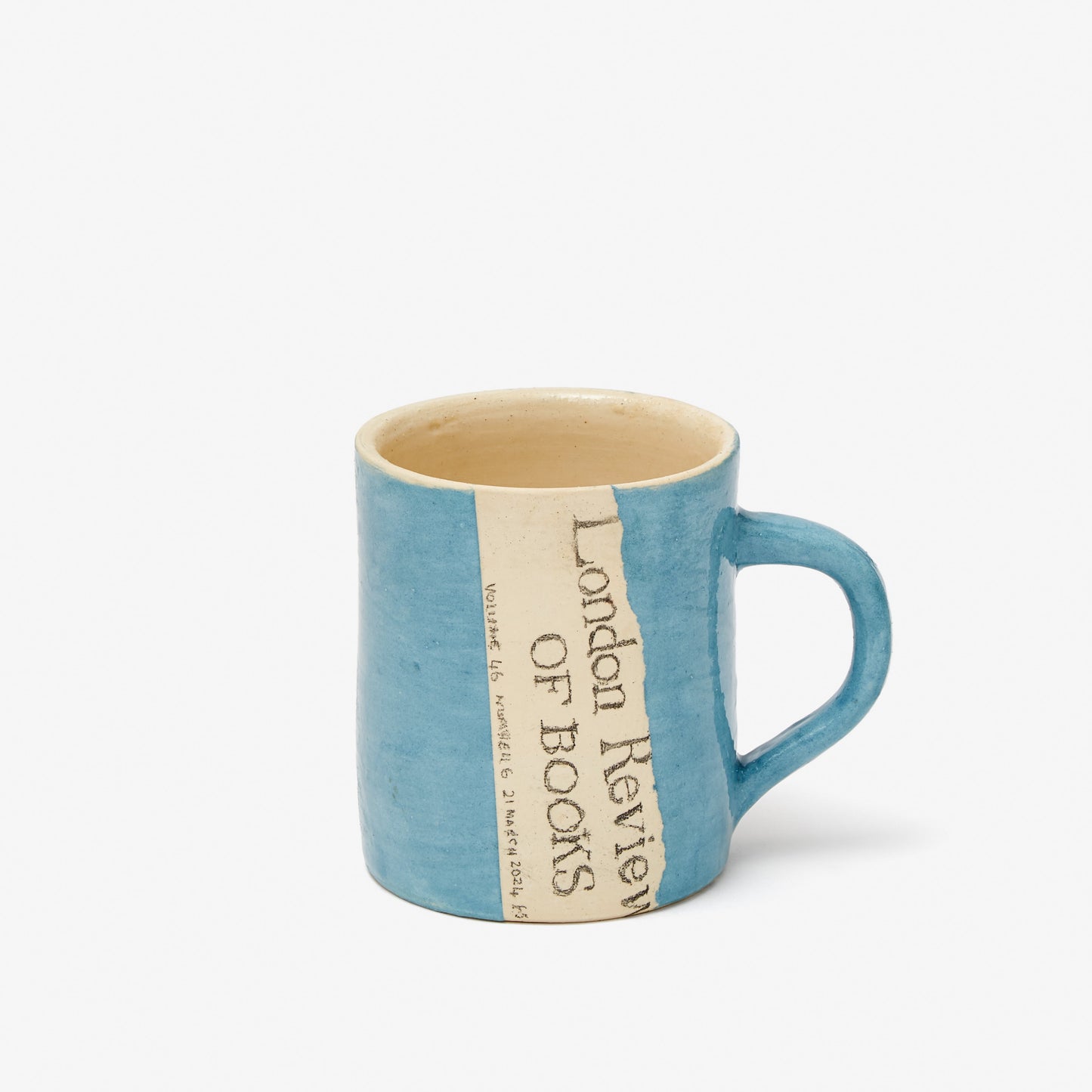 Earthenware by Beth Holgate, Blue Mug