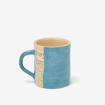 Earthenware by Beth Holgate, Blue Mug