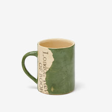 Load image into Gallery viewer, Earthenware by Beth Holgate, Green Mug