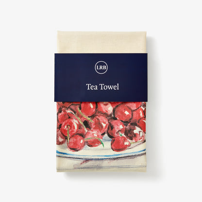 LRB Tea Towel - Bowl of Cherries