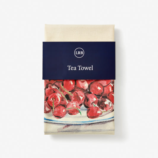 LRB Tea Towel - Bowl of Cherries