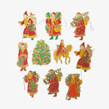 Load image into Gallery viewer, Saint Nicholas Sewn Christmas Garland