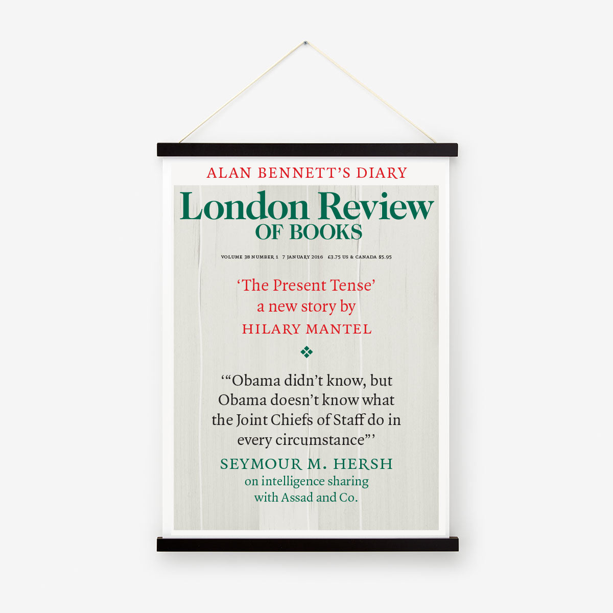 LRB Cover Prints: 2016