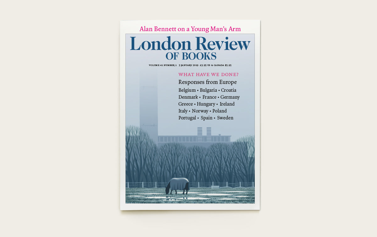 LRB Back Issues: 2019