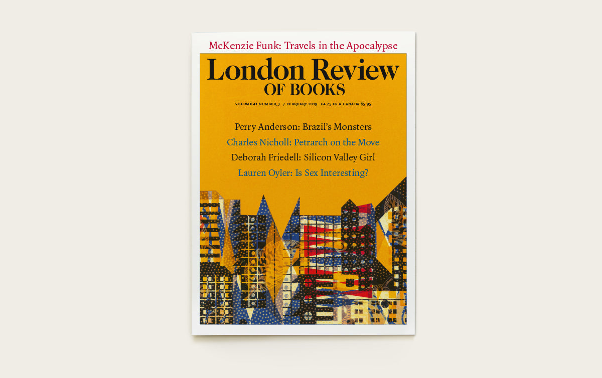 LRB Back Issues: 2019