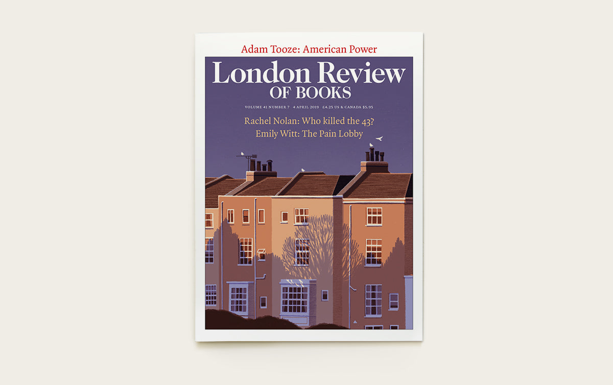 LRB Back Issues: 2019