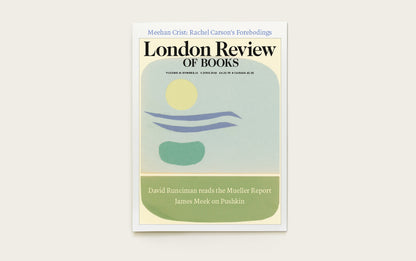 LRB Back Issues: 2019