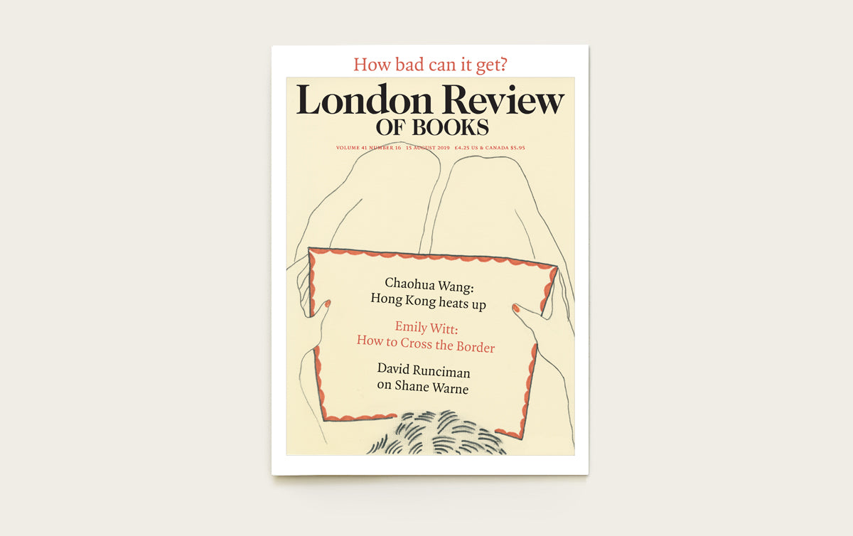 LRB Back Issues: 2019