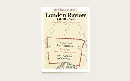 LRB Back Issues: 2019