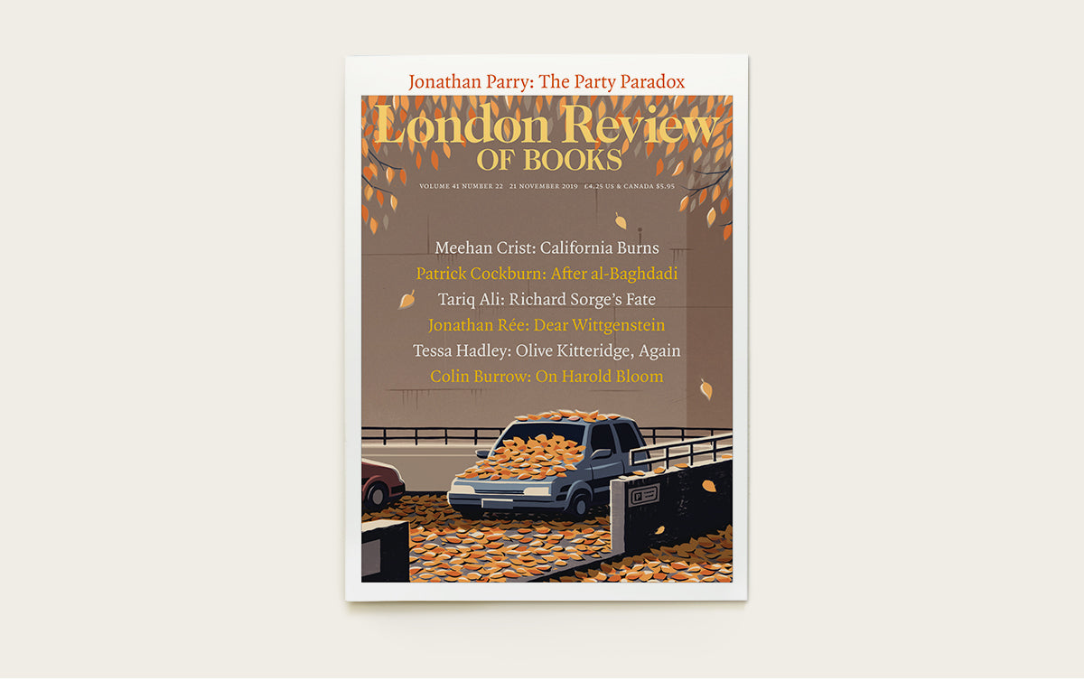 LRB Back Issues: 2019