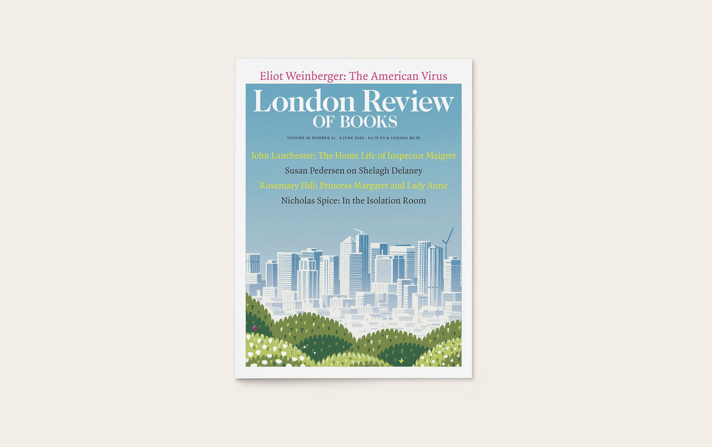 LRB Back Issues: 2020