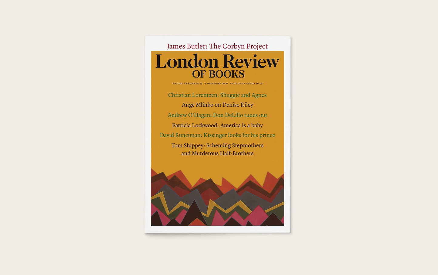 LRB Back Issues: 2020