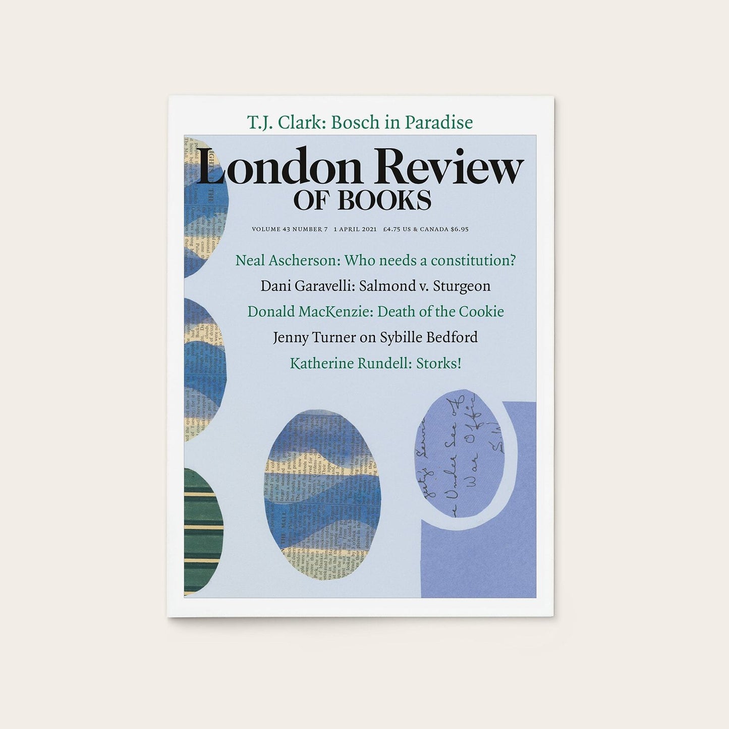 LRB Back Issues: 2021