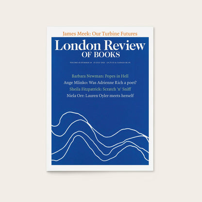 LRB Back Issues: 2021