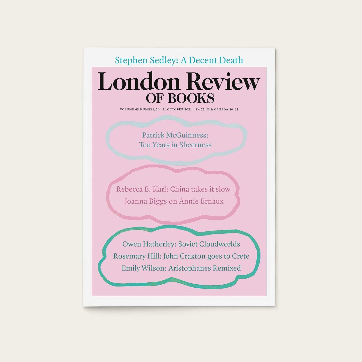 LRB Back Issues: 2021