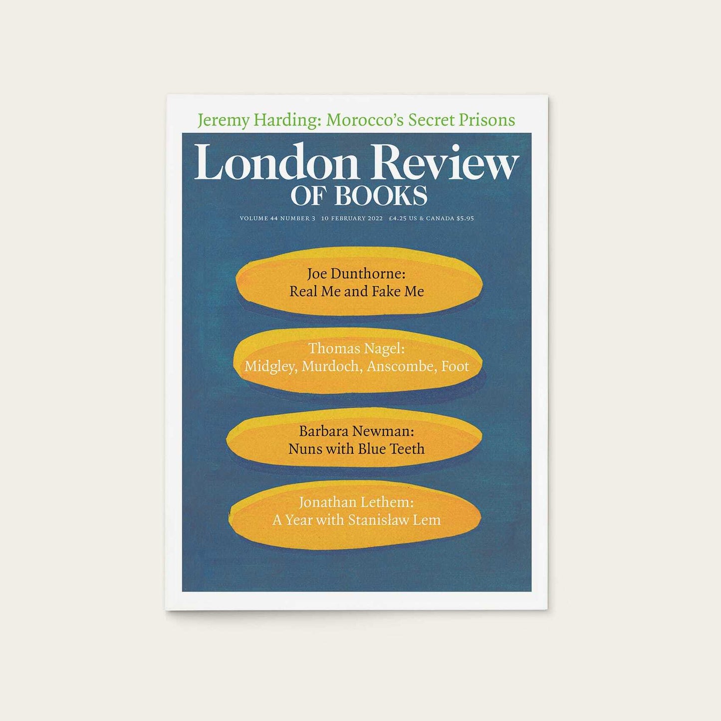 LRB Cover Prints: 2022