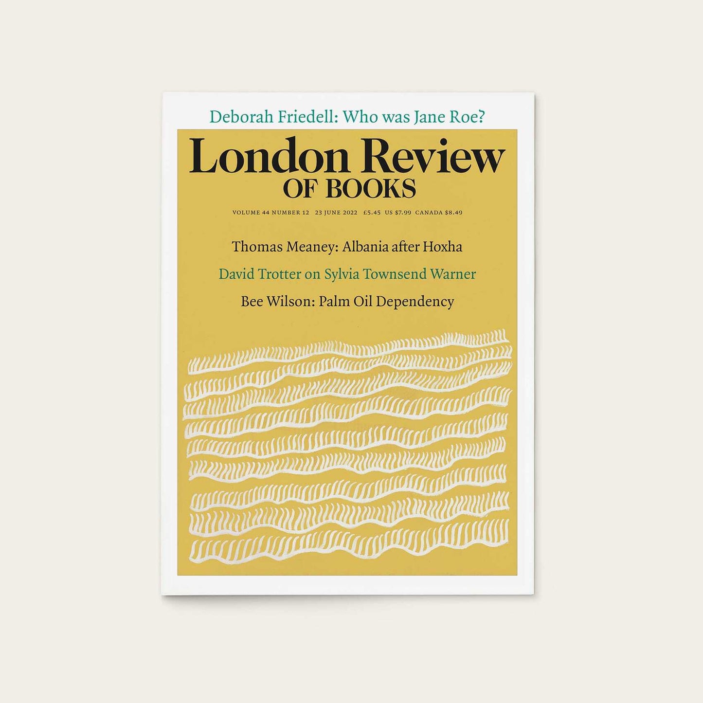 LRB Back Issues: 2022