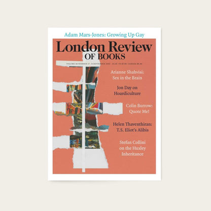 LRB Back Issues: 2022