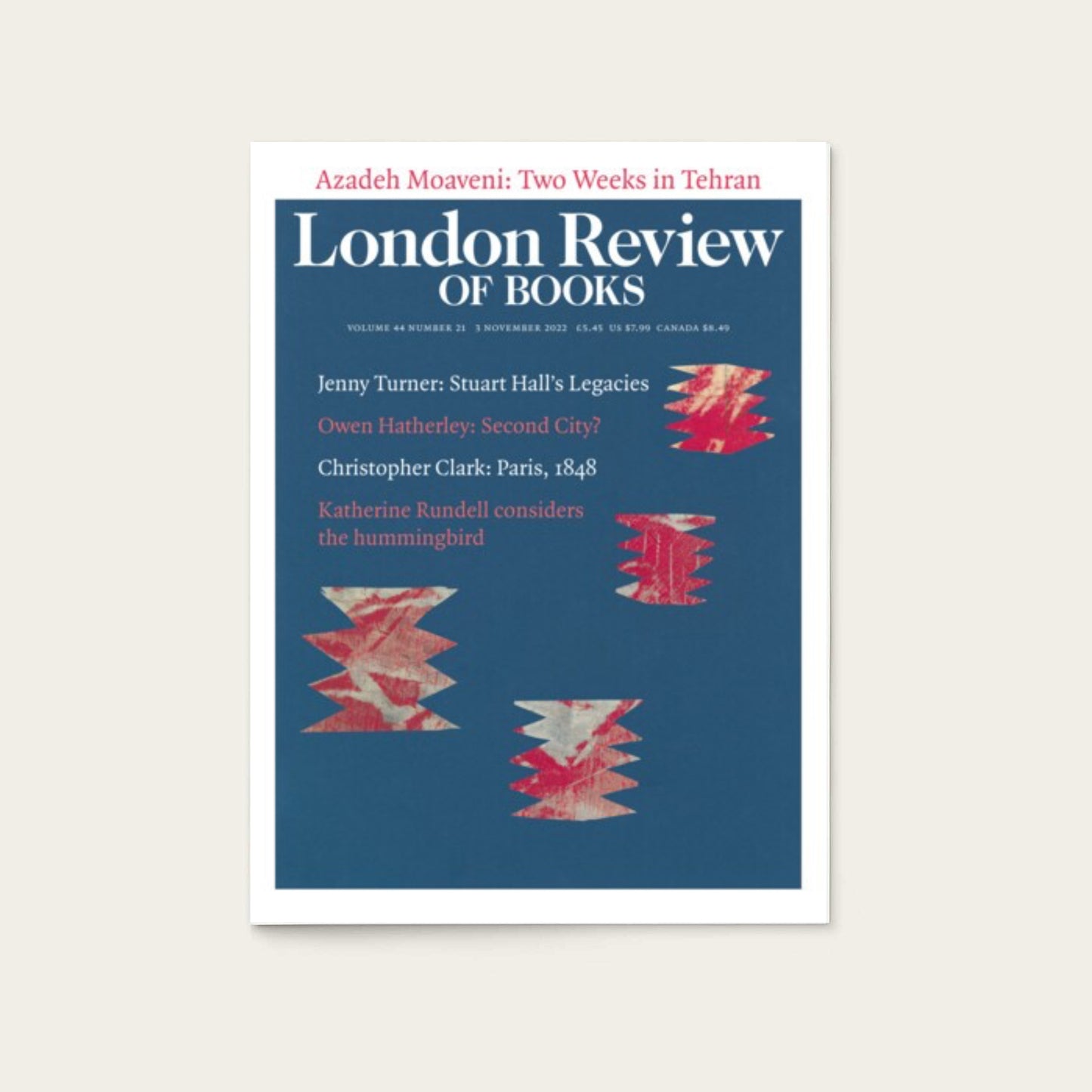 LRB Back Issues: 2022