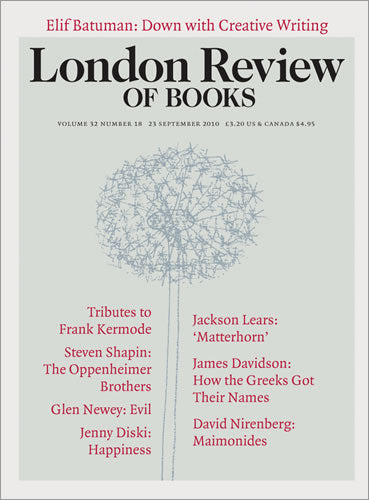 LRB Cover Prints: 2010