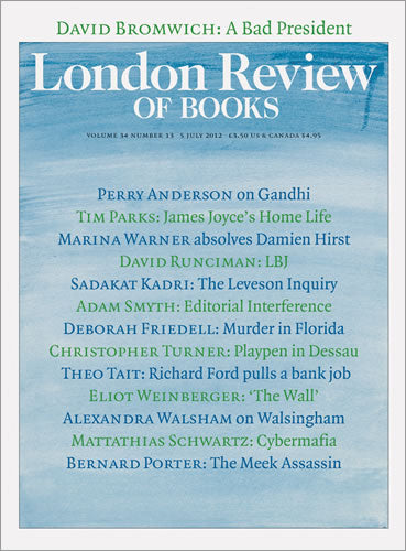 LRB Cover Prints: 2012