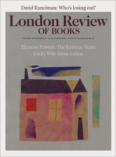 LRB Cover Prints: 2012