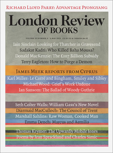 LRB Cover Prints: 2013