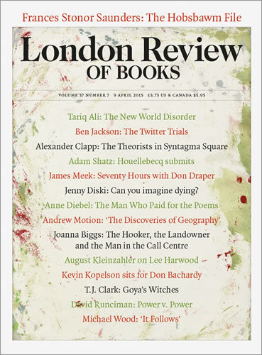 LRB Cover Prints: 2015