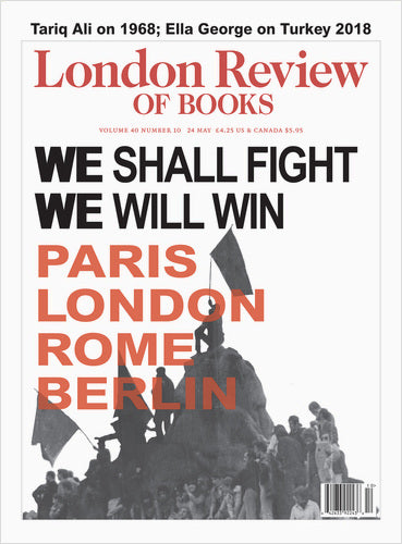 LRB Cover Prints: 2018