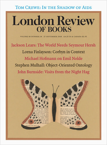 LRB Cover Prints: 2018