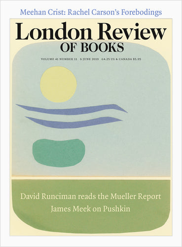 LRB Cover Prints: 2019