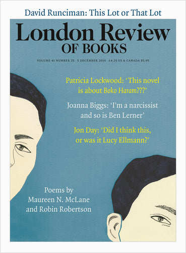 LRB Cover Prints: 2019